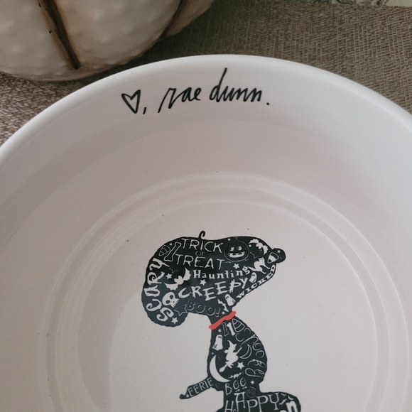 Rae Dunn Peanuts pet dish, new - Picture 5 of 7